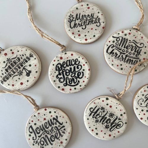 s430129588104562710_p1325_i1_w1264 Gina DeSantis Ceramics - Assorted Christmas Ornaments (Set of 3)