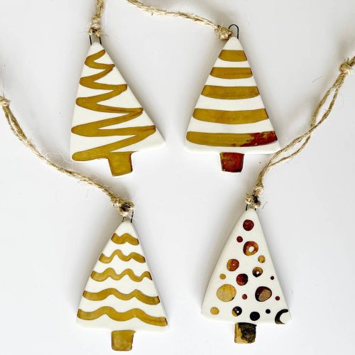 s430129588104562710_p1384_i1_w1200 Gina DeSantis Ceramics - Porcelain Christmas Tree Ornament