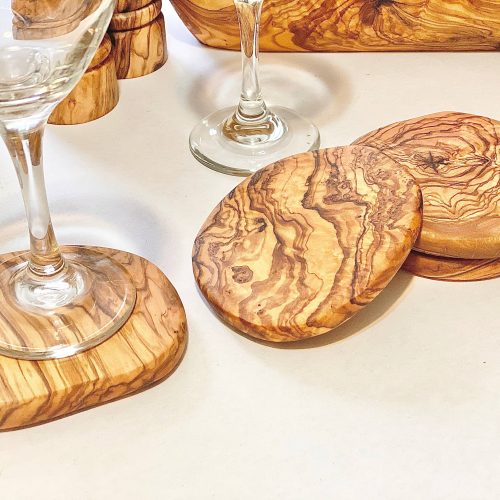Natural OliveWood - Olive Wood Coaster
