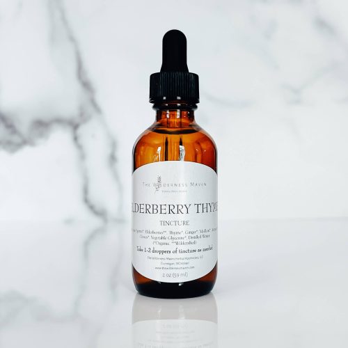 Elderberry Thyme Tincture