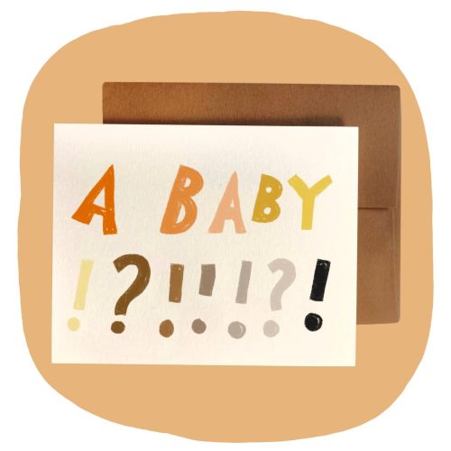 RANI BAN CO - A BABY!?!!!?! Card