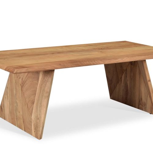 Timbergirl - Live Edge Angled Leg Coffee Table