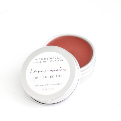 Wicked Soaps Co. - Hibiscus Rose Clay Lip Tint