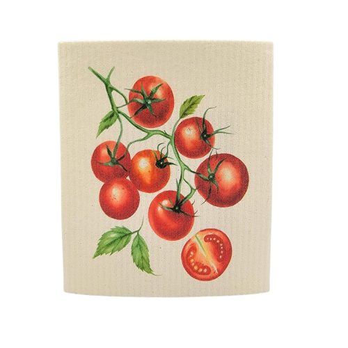 Tomatoes Swedish Dishcloth