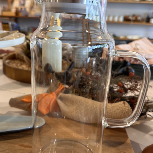 glass drink pitcher