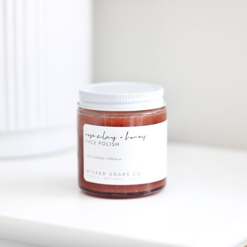 Rose Clay Honey Face Polish