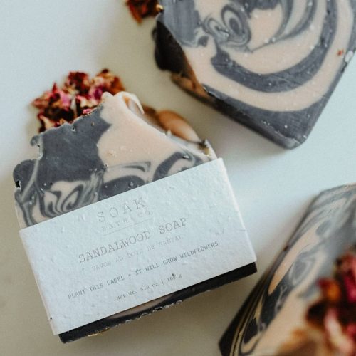SOAK Bath Co - Sandalwood Soap Bar