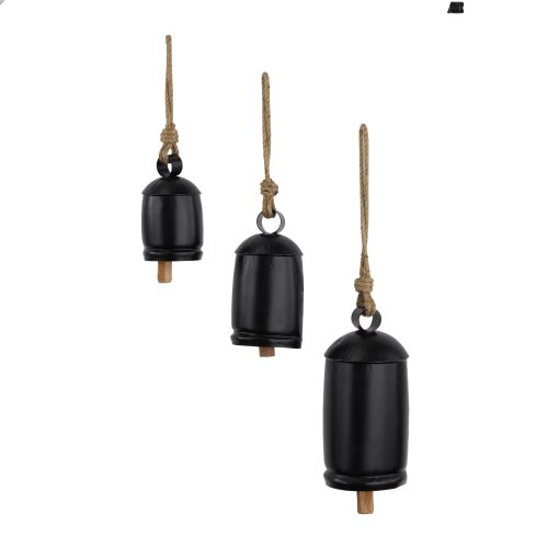 s430129588104562710_p1925_i13_w3946 UMA Home Decor - Bohemian Metal Decorative Cow Bells Set: Black
