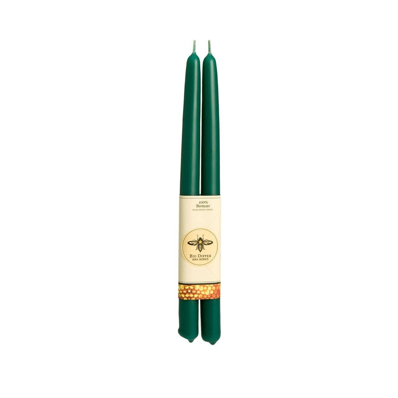 Pure Beeswax Tapers: Forest, Standard