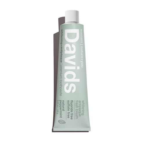 Davids Natural Toothpaste - peppermint