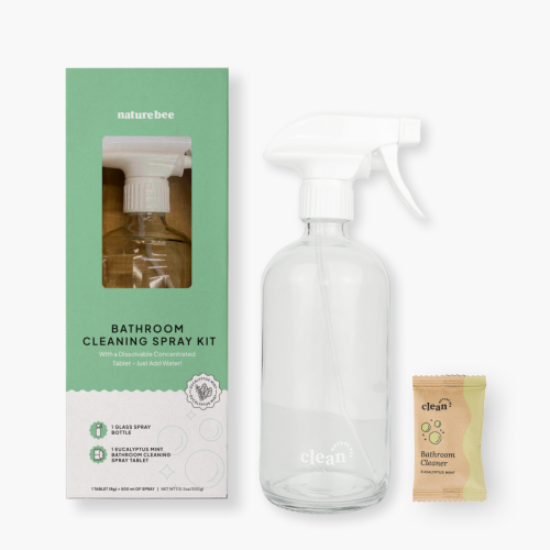 Concentrated Bathroom Cleaner Refill Kit: Eucalyptus Mint