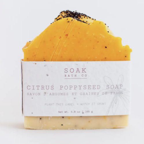 Citrus Poppyseed Soap