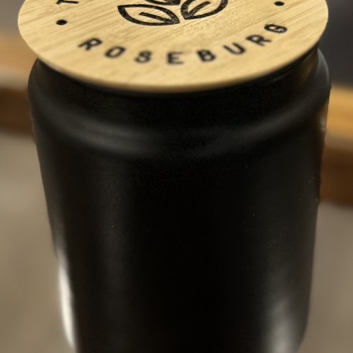 Matte Black Refillery Jar