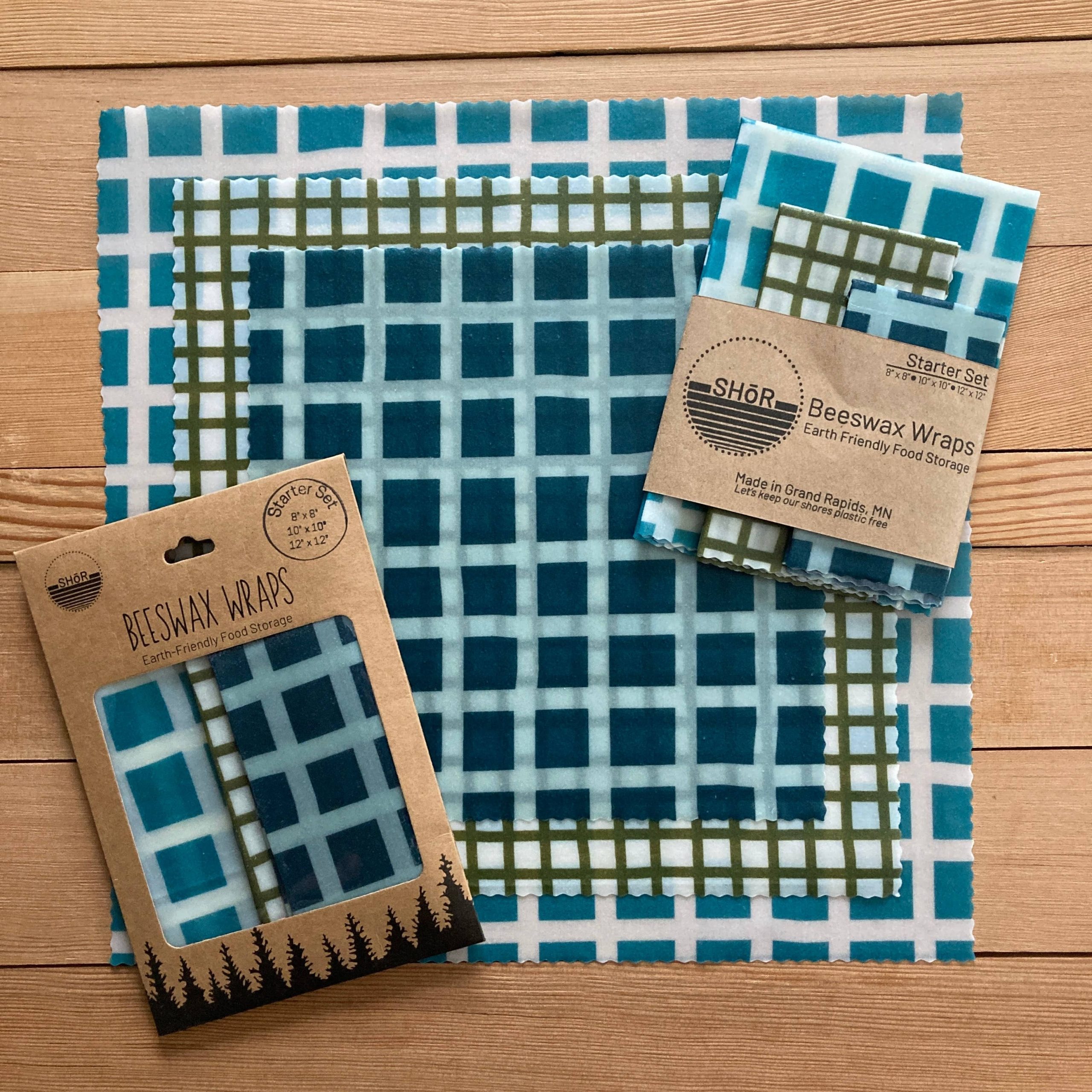 Beeswax wrap - Starter Set - Fair and Square