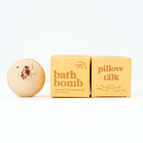 Ginger June Candle Co. - PILLOW TALK • 100% BOTANICAL BATH BOMB •