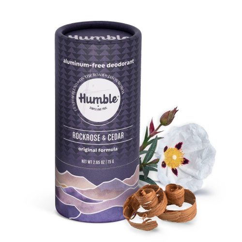 Humble Brands, Inc. - Rockrose & Cedar Original Plastic-free Deodorant