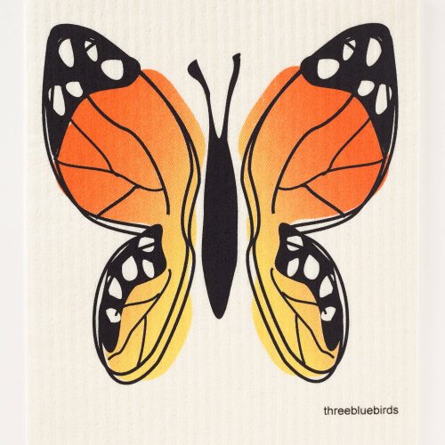 Butterfly Swedish Dishcloth