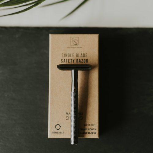 Single Blade Safety Razor | Zero Waste Reusable Brass Razor