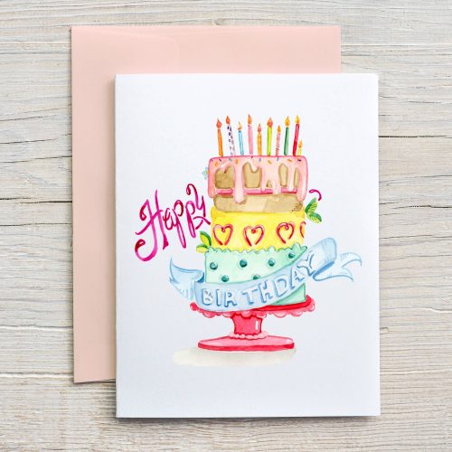 Cake Birthday Card